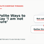 Polite Ways to Say ‘I am not sure’