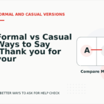 Formal vs Casual Ways to Say ‘Thank you for your help’